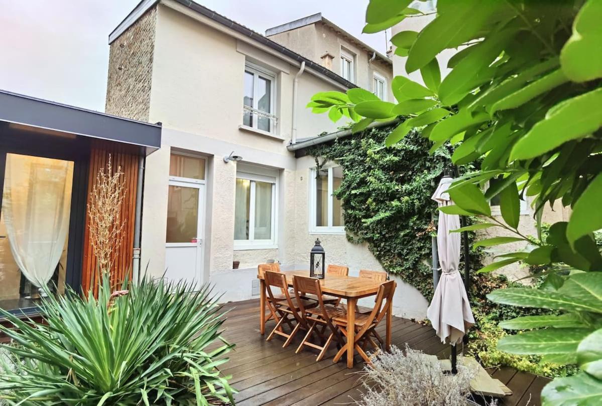 Maison De Ville Avec Terrasse Et Jardin Reims Luaran gambar
