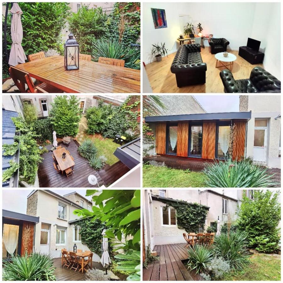 Maison De Ville Avec Terrasse Et Jardin Reims Luaran gambar